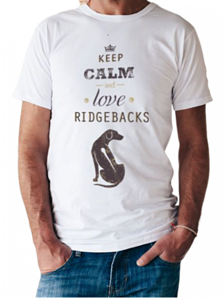 Shirt KEEP CALM imprimé blanc Edition #1